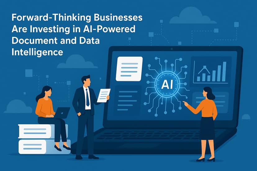 Forward-Thinking Businesses Are Investing in AI-Powered Document and Data Intelligence